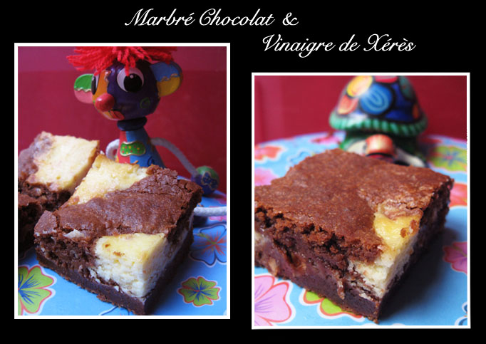 Marbré au chocolat et au vinaigre de Xérès Marbré au chocolat et au vinaigre de Xérès