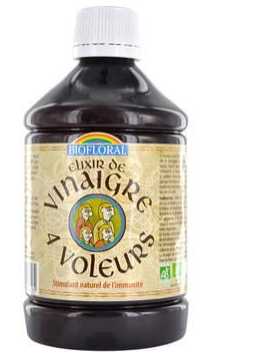 Le vinaigre des 4 voleurs de chez Biofloral