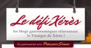 Blog Défi Xérès- Vinaigre de Xérès 