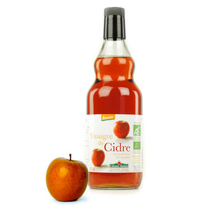 Découvrez le vinaigre de cidre bio non pasteurisé et sans sulfite des Coteaux Nantais